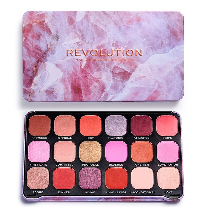 Revolution Beauty Forever Flawless Eyeshadow Palette - Unconditional Love 19,8gr