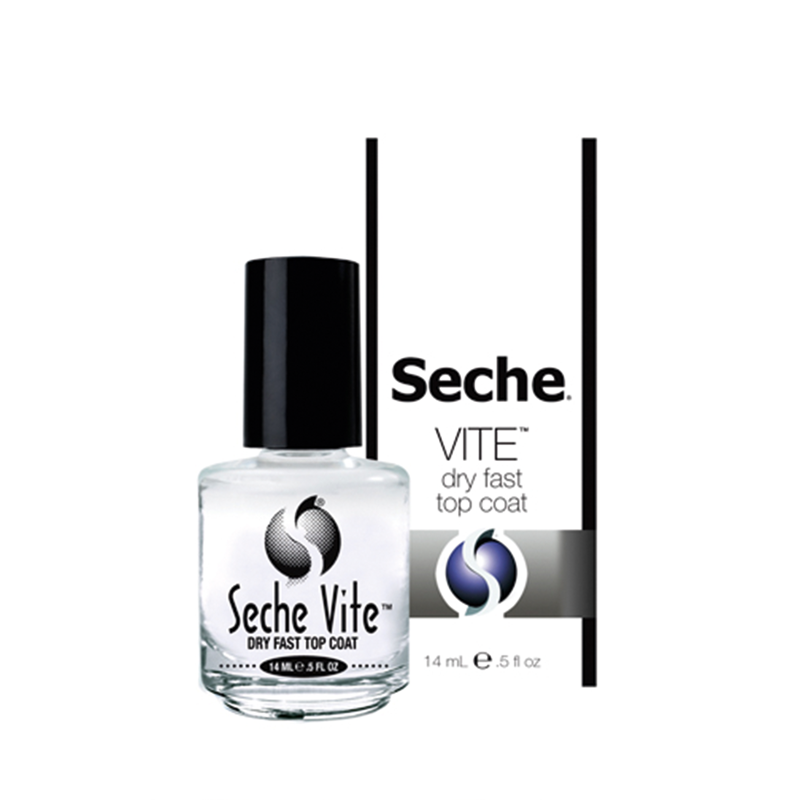 Seche Vite Dry Fast Top Coat 14ml + Δώρο Επαγγελματική Λίμα 100/180