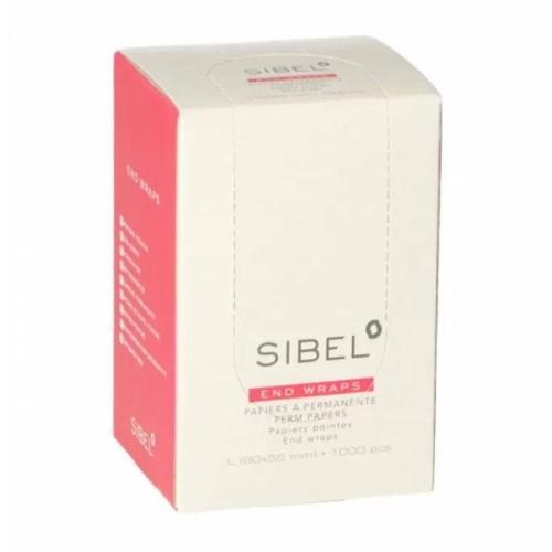 Χαρτάκια Περμανάντ Sibel End Wraps 1000τμχ