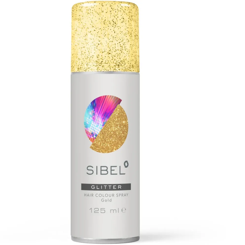 Sibel Glitter Hair Colour Spray Χρυσό