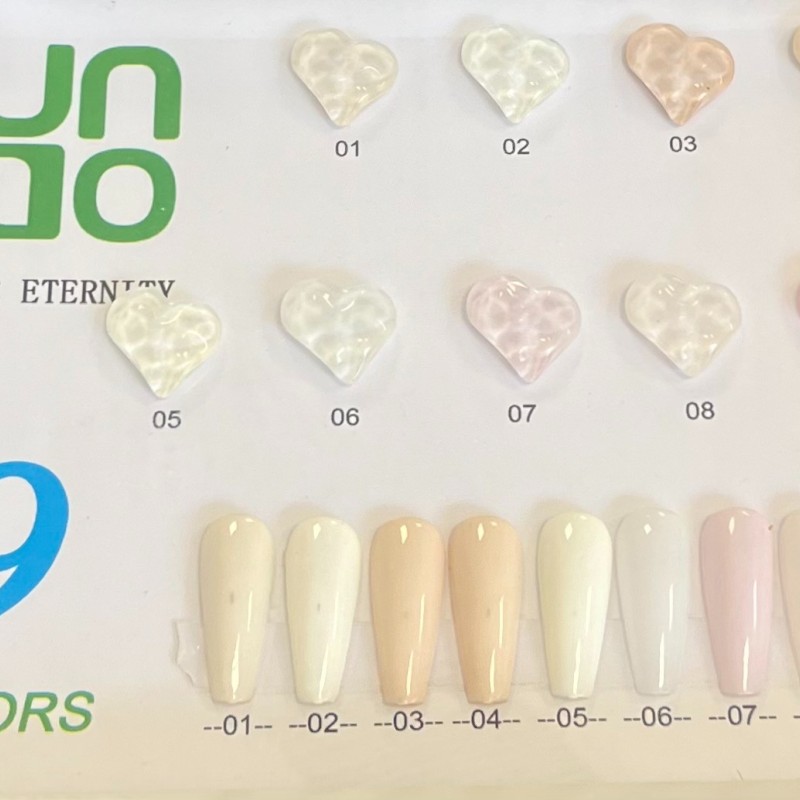 Gel polish UNO Color Gel 12ml No001 Λευκό