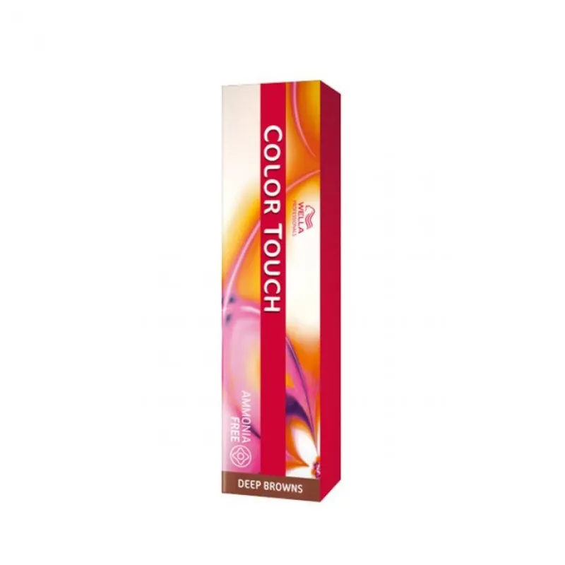 Wella Professionals Color Touch Deep Browns 6/75 Σκούρο Ξανθό Καφέ Μαόνι 60ml