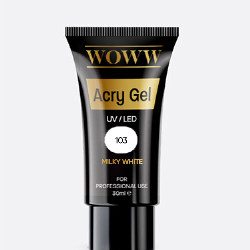 AcryGel Woww 103 Milky White 30ml