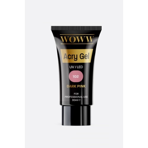 AcryGel Woww 102 Dark Pink 30ml