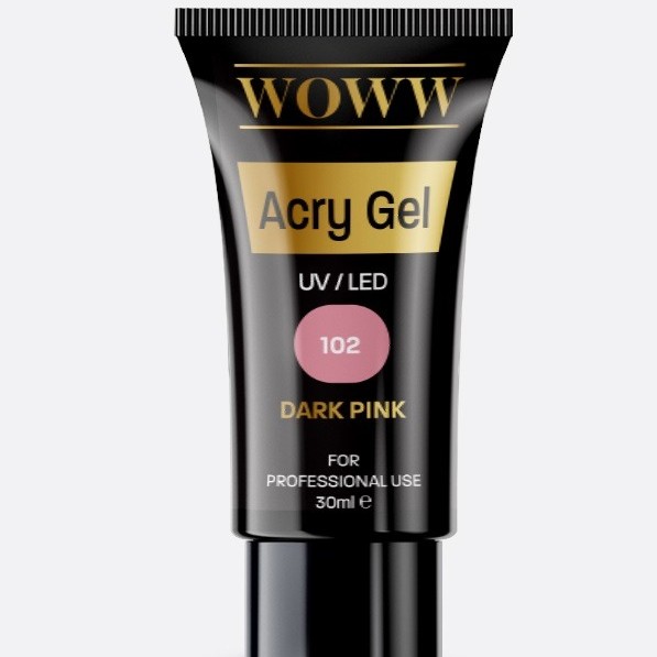 AcryGel Woww 102 Dark Pink 30ml