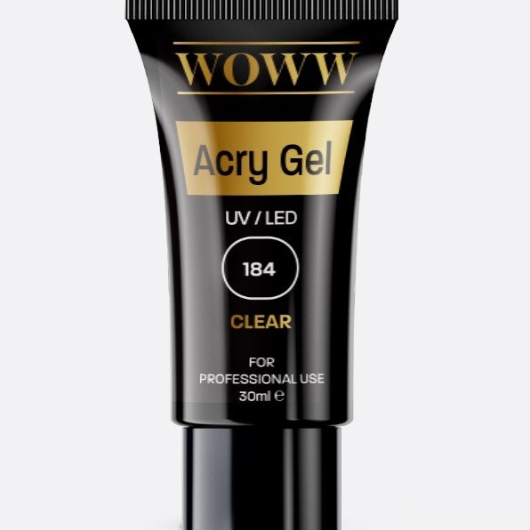 AcryGel Woww 184 Clear 30ml