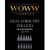 Dual Form Tips Woww Cosmetics στιλέτο 120τεμ