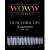Dual Form Tips Woww Cosmetics με Διαγράμμιση 120τεμ 