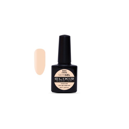 Elixir Make Up Semigel Color Coat Soak Off 944 Creme 8ml