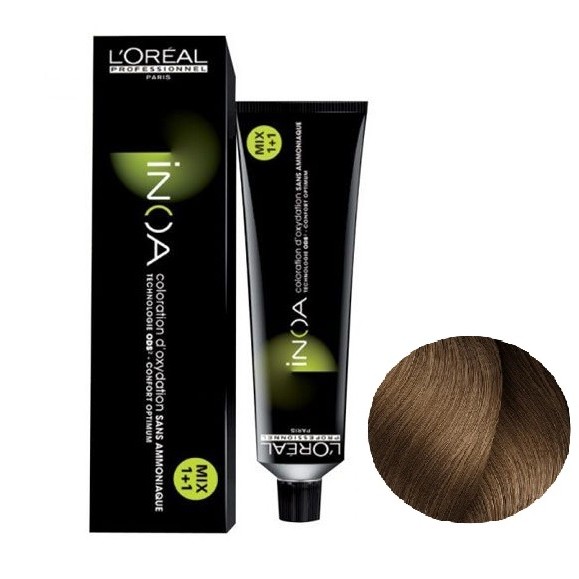 L'Oreal Inoa 8.12 Ξανθό Ανοιχτό Σαντρέ Ιριζε Βαφή Μαλλιών - 60γρ