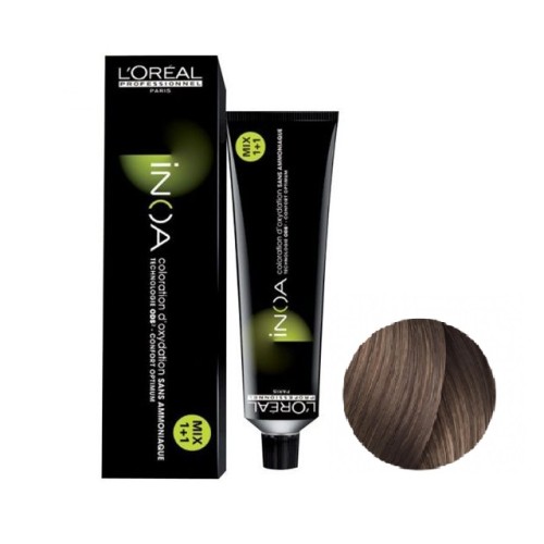 L'Oreal Inoa 8.21 Ξανθό Ανοιχτό Ιριζε Σαντρε Βαφή Μαλλιών - 60ml