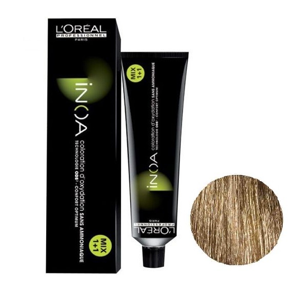 L'Oreal Inoa 8.23 Ξανθό Ανοιχτό Ιριζε Χρυσό Βαφή Μαλλιών - 60ml