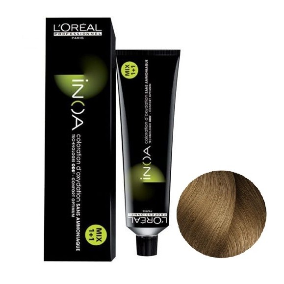 L'Oreal Inoa 8.31 Ξανθό Ανοιχτό Μπεζ Βαφή Μαλλιών - 60ml