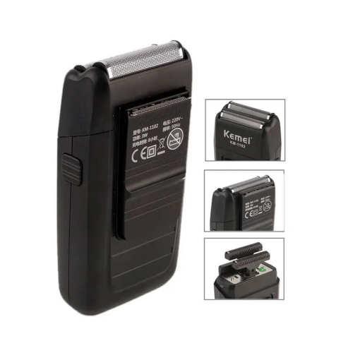 Kemei Ξυριστική Μηχανή Προσώπου Επαναφορτιζόμενη KM-1102