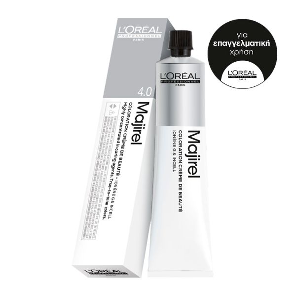 L'Oreal Professionnel Majirel 4.0 Καστανό Φυσικό 50ml