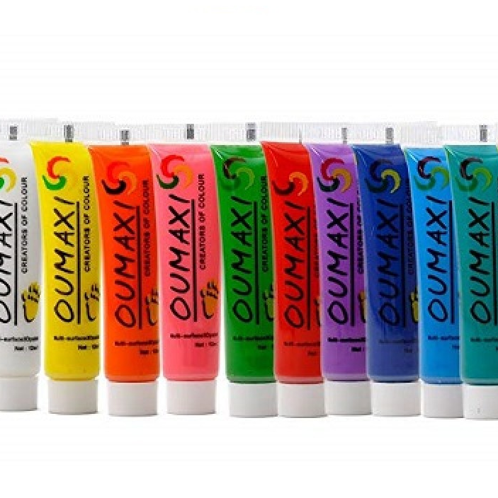 Ακρυλικά Χρώματα Nail Art 12x12ml 3D Paint