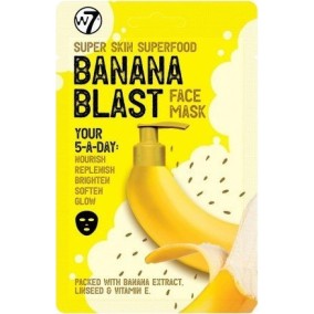 W7 Cosmetics Super Skin Superfood Banana Blast Mask 18gr