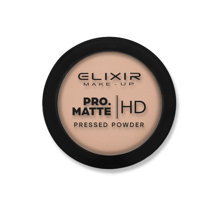 Elixir PRO. MATTE Pressed Powder HD 205 (Choco Love)