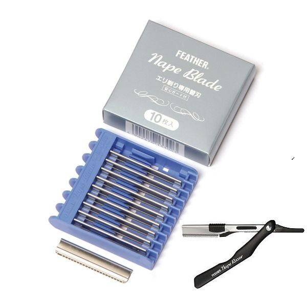 Feather Nape Razor Blades 10ps ( λεπίδες για ξυράφι )