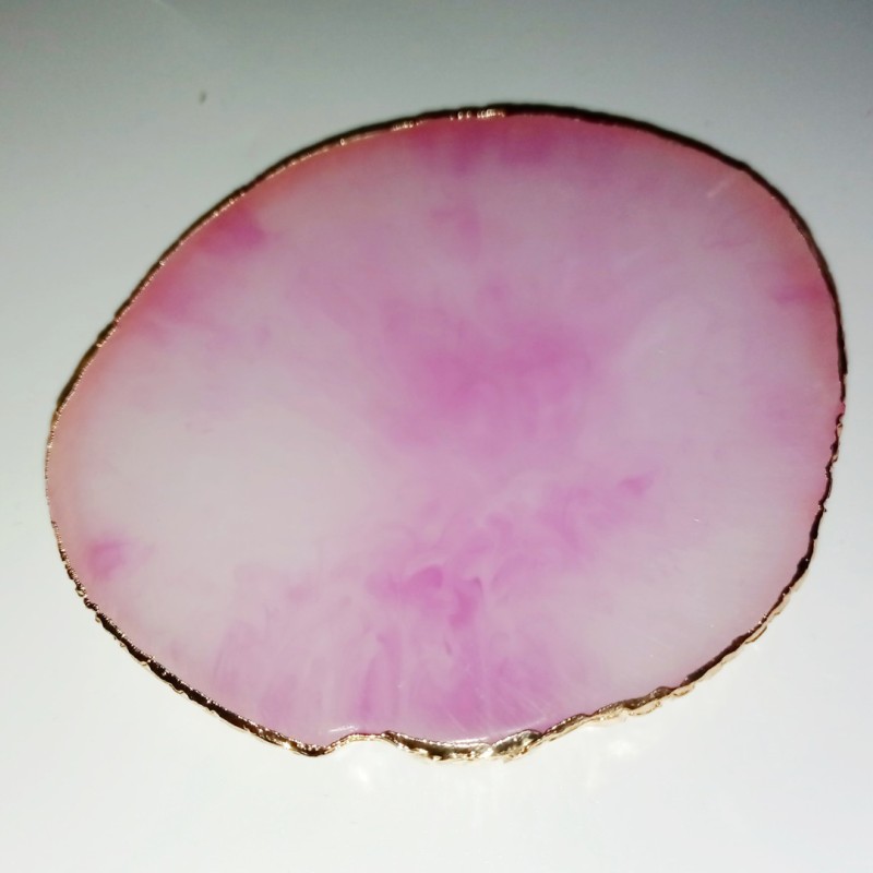 Παλέτα Ανάμειξης Χρωμάτων Απομίμησης Πέτρας Χρώμα Ροζ