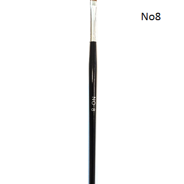 Πινέλο Νυχιών Νο 8 για Gel-Acrylic Gel