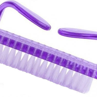 Βουρτσάκι Καθαρισμού Νυχιών Μωβ