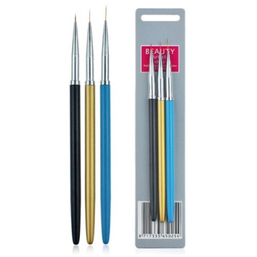 Σετ 3 τεμαχίων Γραμμικά Πινέλα 