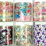 Foil Nail Art σε Κασετίνα 10 τεμαχίων no2