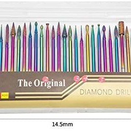 Φρεζάκια Rainbow Σετ Για Τροχό Νυχιών Μανικιούρ - Πεντικιούρ 30 Τεμαχίων