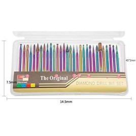 Φρεζάκια Rainbow Σετ Για Τροχό Νυχιών Μανικιούρ - Πεντικιούρ 30 Τεμαχίων