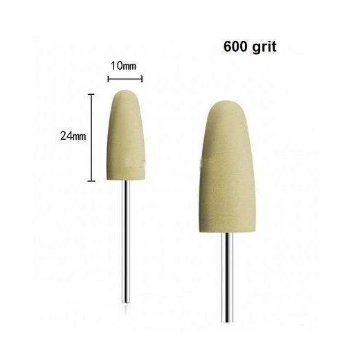 Φρέζα Buffer Σιλικόνης Κίτρινο 600 Grit