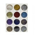 ΣΕΤ 12 Βαζάκια με Διακοσμητικές Κλωστές Νυχιών