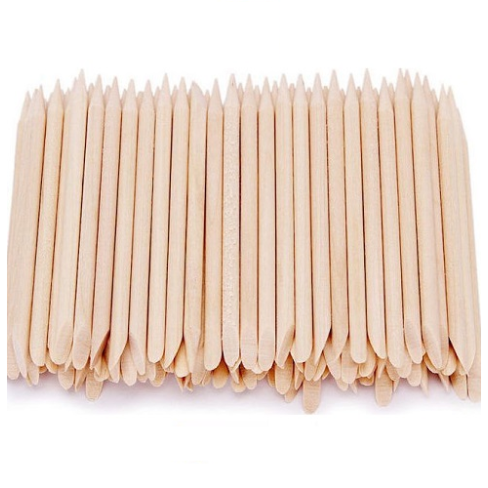 Ξυλάκια μανικιούρ-πεντικιούρ 12 εκ. για την απώθηση επωνυχίων 100τμχ