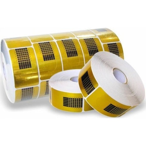 Φόρμες επιμήκυνσης χρυσές ίσιες 100 τεμαχίων