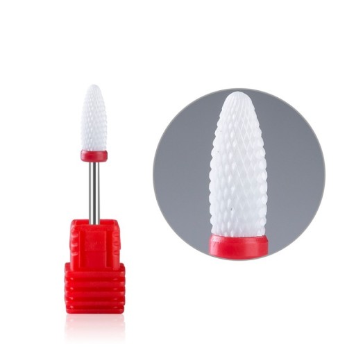 Φρεζάκι Κόκκινο Κεραμικό Αφαίρεσης Ημιμόνιμου Ακρυλικού Gel