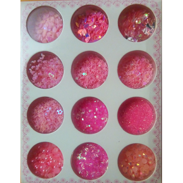 Διακοσμητικά Νυχιών 12 Βαζάκια Νο5