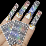 Αυτοκόλλητο Νυχιών Snake Blue