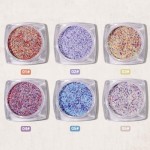 Σκόνες Νυχιών Sea Salt Nail Powder Crystal Sugar Powder 6 τεμαχίων