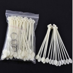 Νυχιέρα Στρόγγυλη με 5 κρίκους Clear 100 τεμαχίων