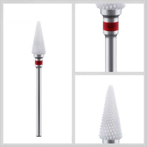 Φρέζα Κεραμική Κώνος Κόκκινος 3/32 F