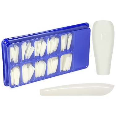 Tips Νυχιών Natural 100 τεμαχίων Μπαλαρίνα