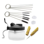 Σετ Καθαρισμού Αερογράφου 5 σε 1 και Πιστόλι Ψεκασμού Αερογράφου 0,3mm