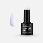 Elixir Ημιμόνιμο Βερνίκι Νυχιών Semi Gel 1123 Ghost White 8ml