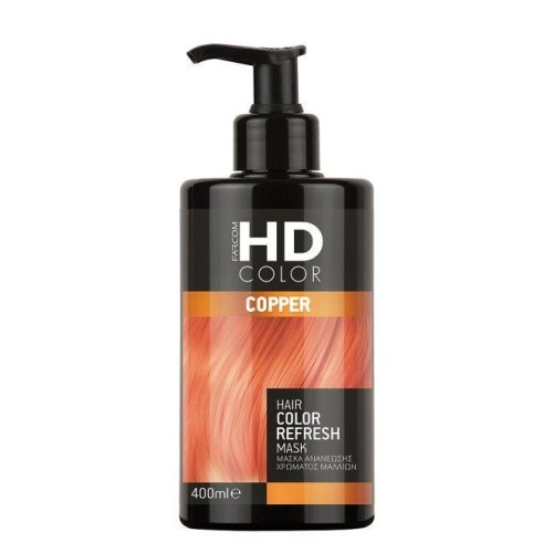 Farcom HD Color Μάσκα Ανανέωσης Χρώματος Μαλλιών Χάλκινο 400ml