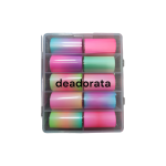 Foil Nail Art σε Κασετίνα 10 τεμαχίων no12