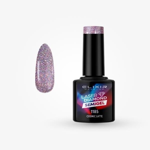 Elixir Laser Diamond Semigel 8ml 1185 - Cosmic Latte