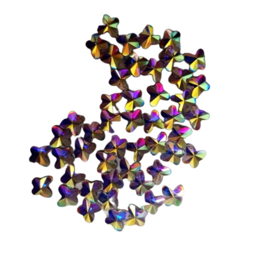 Στρας Νυχιών τύπου Swarovski 0,5mm 3D / 30τεμ.Πεταλούδα