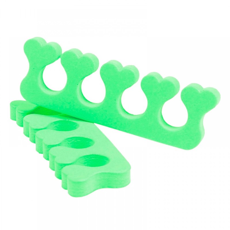 Διαχωριστές Δακτύλων Πράσινο 2τμχ