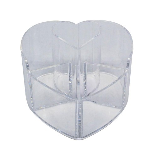 Ακρυλική Βάση για Καλλυντικά σε Σχήμα Καρδιά 