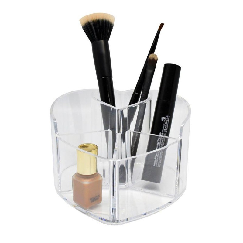 Ακρυλική Βάση για Καλλυντικά σε Σχήμα Καρδιά 